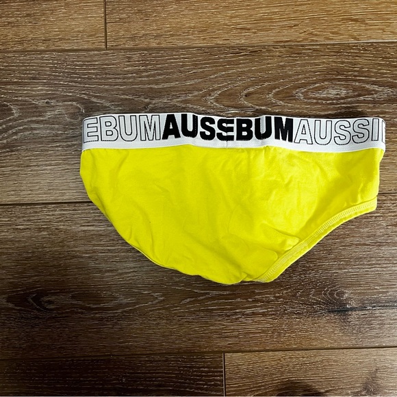 Aussiebum Yellow Used Men boxer brief sexy pouch front - Picture 4 of 4